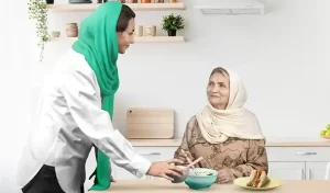 عکس اعزام پرستار سالمند در تهران