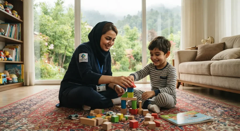 پرستار در منزل سلمان شهر